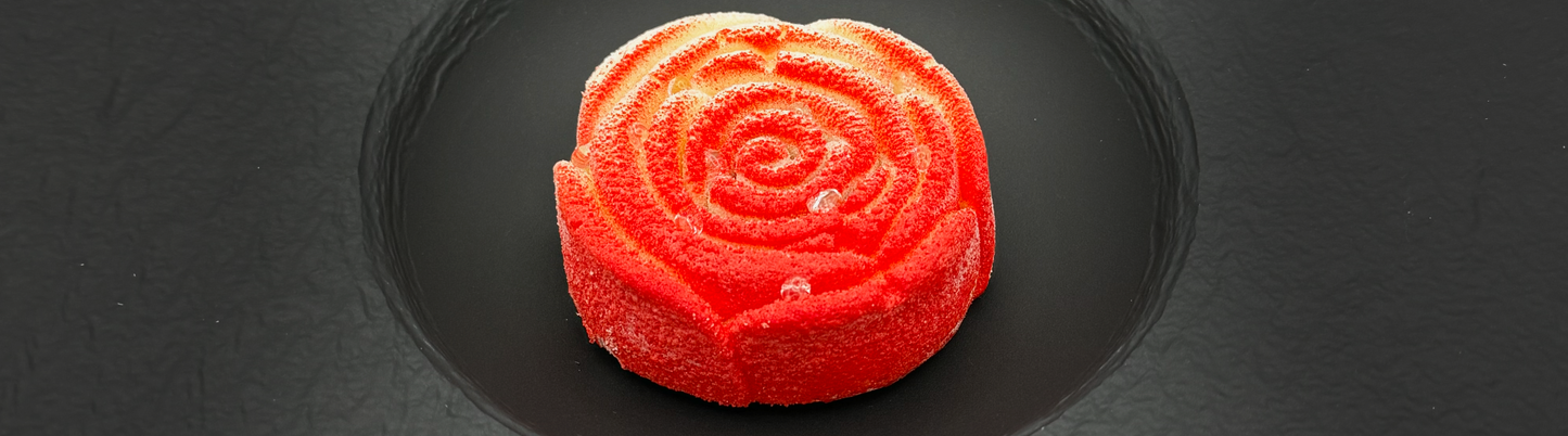 Rice Rose Dessert Box (12) Wholesale