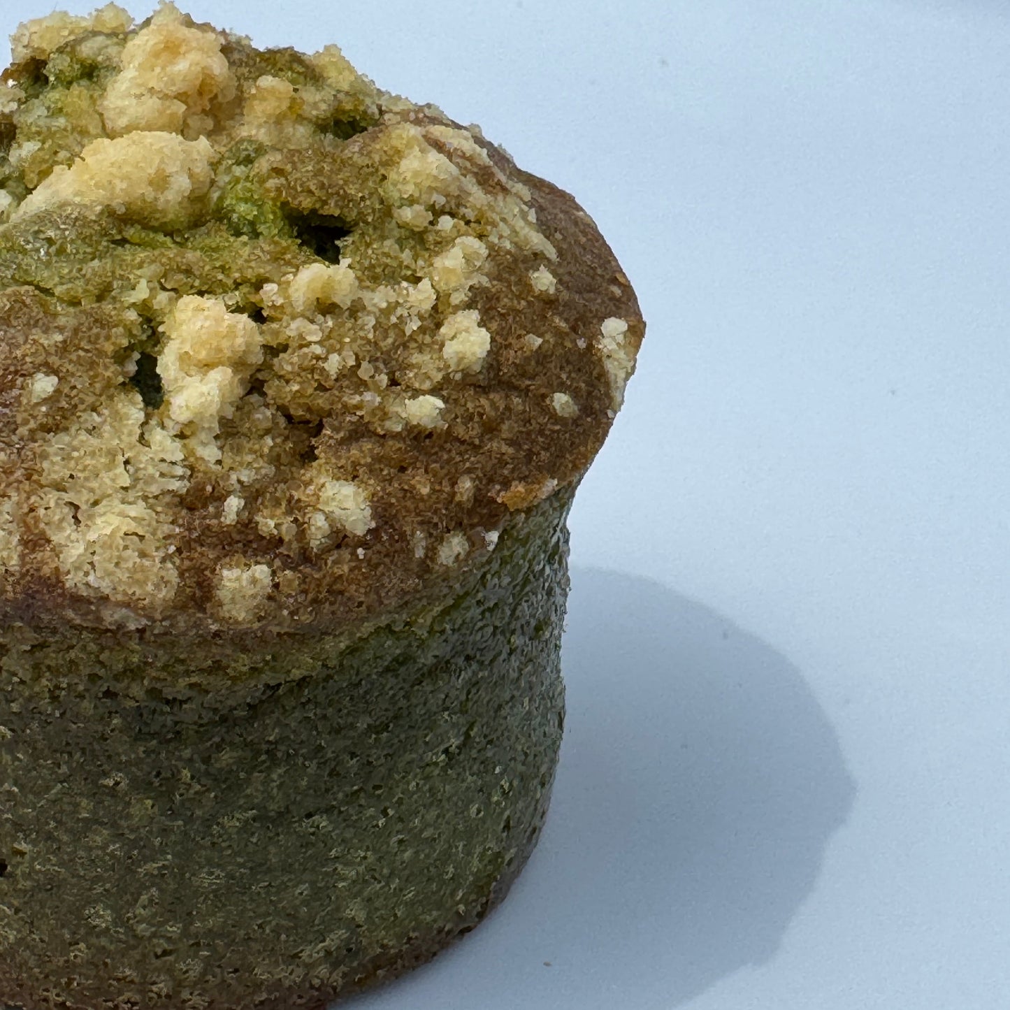 Pistachio Crumble Cake with Cherry