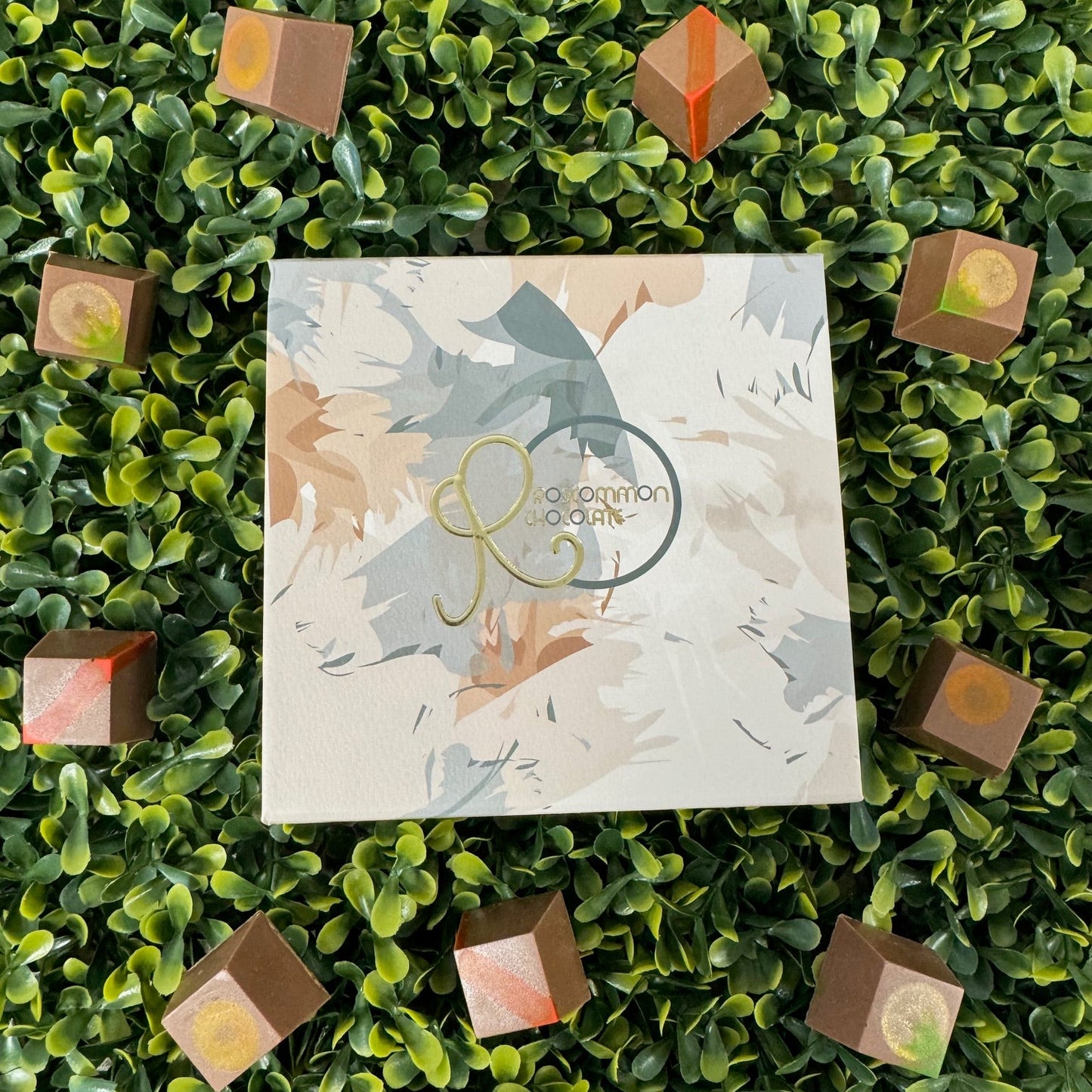 Small batch chocolates from Roscommon — hand-painted Irish handmade treats in orange, salted caramel, and Irish cream liqueur flavors, ideal for luxury gifting, corporate events, weddings, and personal indulgence.